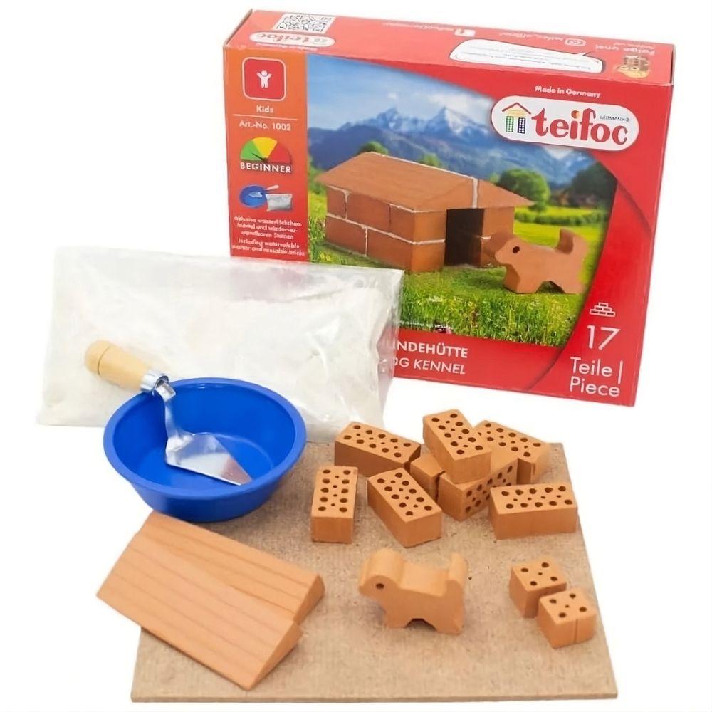Teifoc - Brick Construction Toy Playset - 17 Pcs