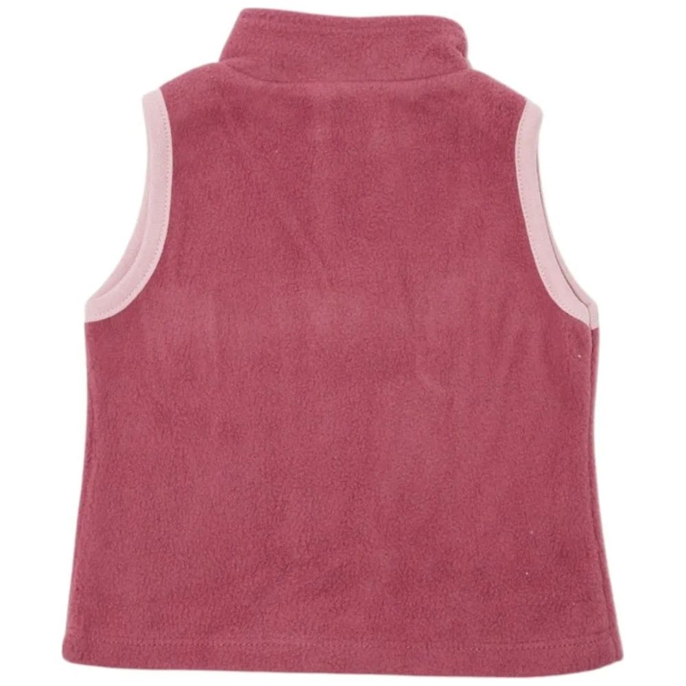 بامبيميسي - طقم تبان (بربتوز) بسحّاب بطبعة رقائق الثلج مع بيجاما - وردي داكن - 3 قطع