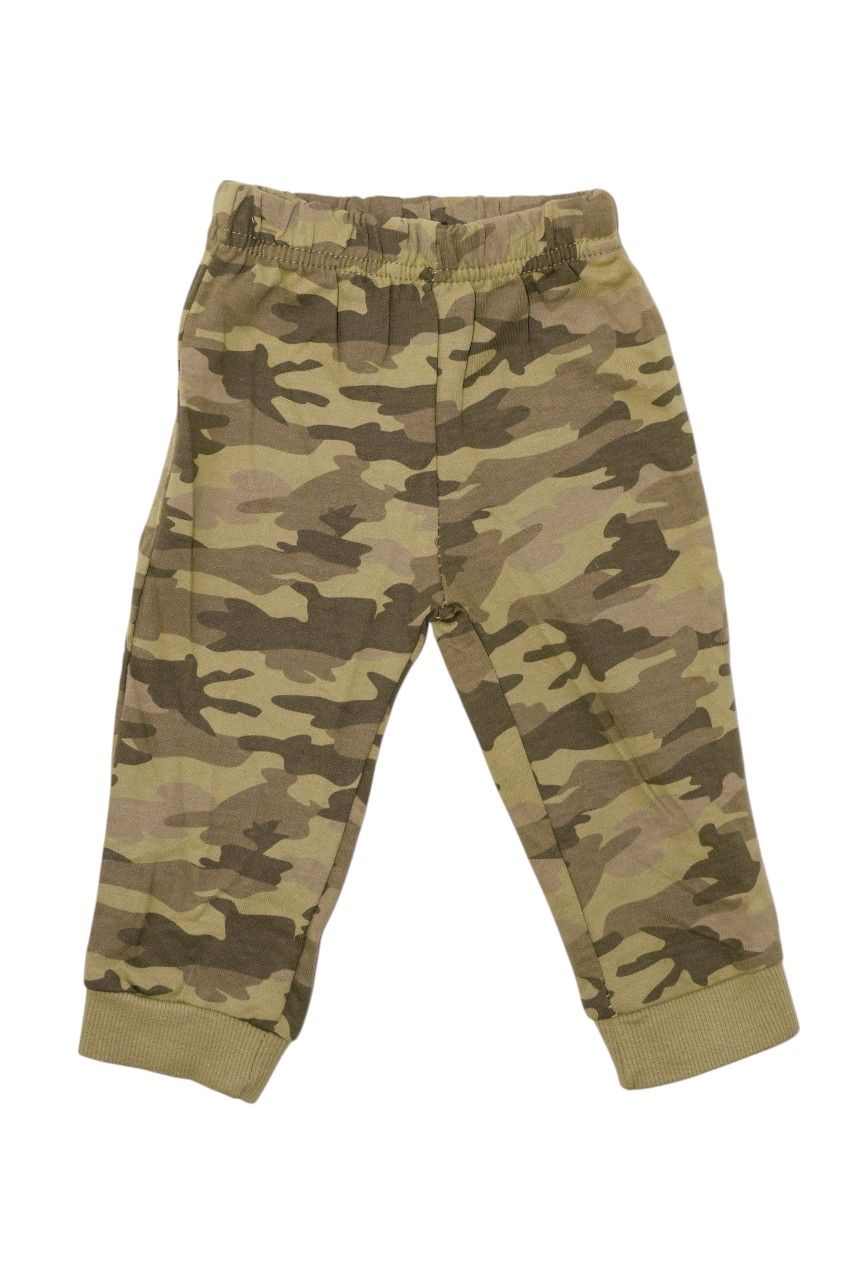 بامبيميسي - طقم طقم هودي بطبعة جيشية لل- متعدد الألوان - 3 قطع