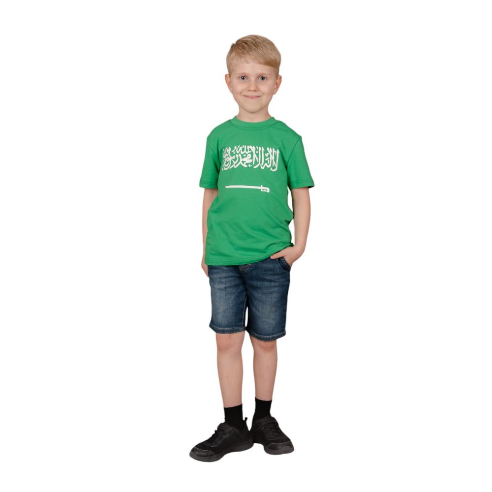 دانييل-  تي شيرت علم المملكة العربية السعودية اليوم الوطني