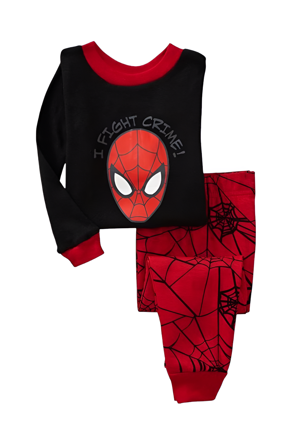 Daniel - 2pc-Set - Boy's Spectacular Spidey Printed Pyjama Top And Pants - Multicolor