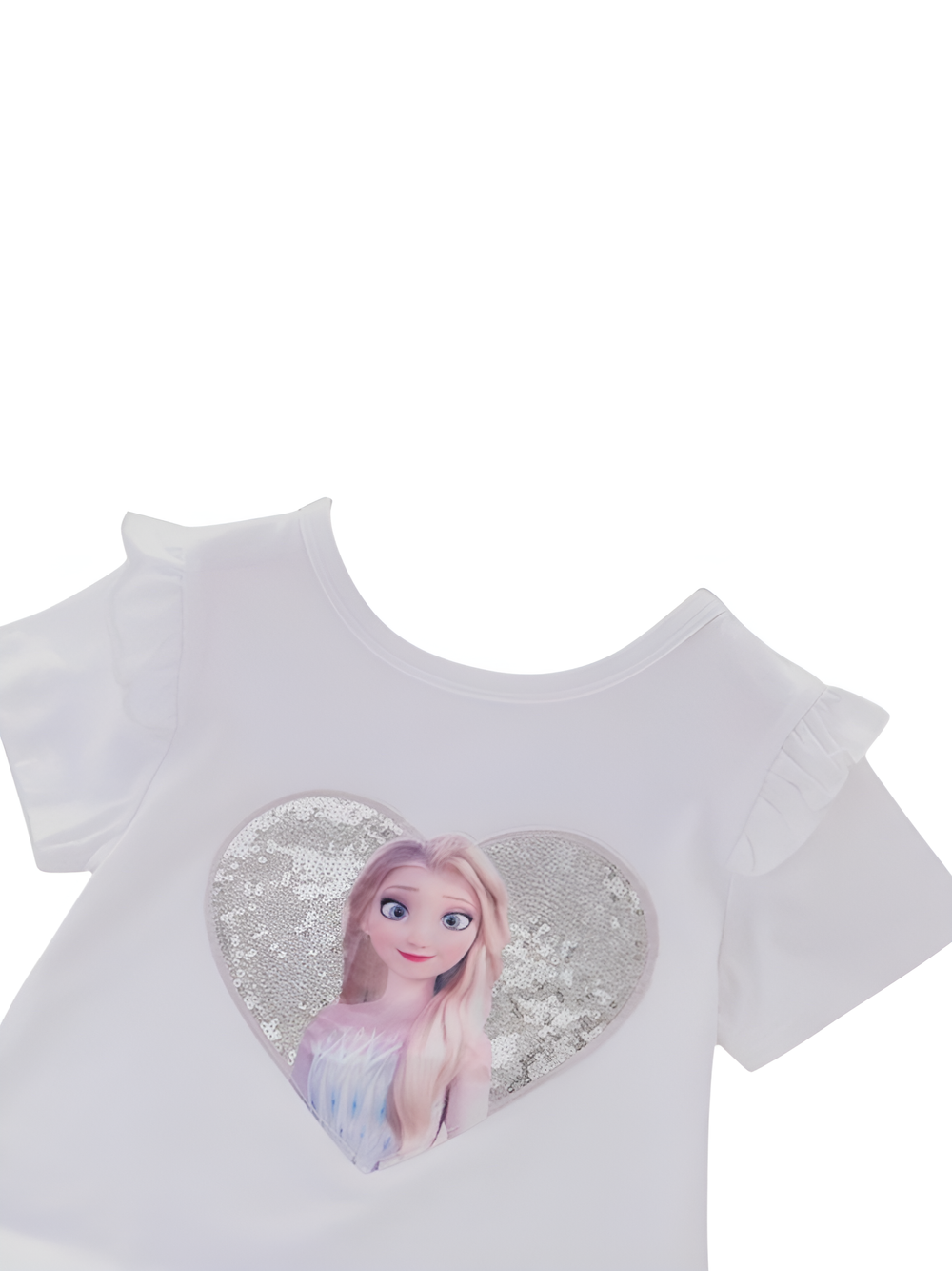 D' Daniela - Elsa Little Sparkle Royals T-Shirt - White