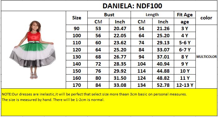دي'دانييلا - فستان اليوم الوطني الإماراتي