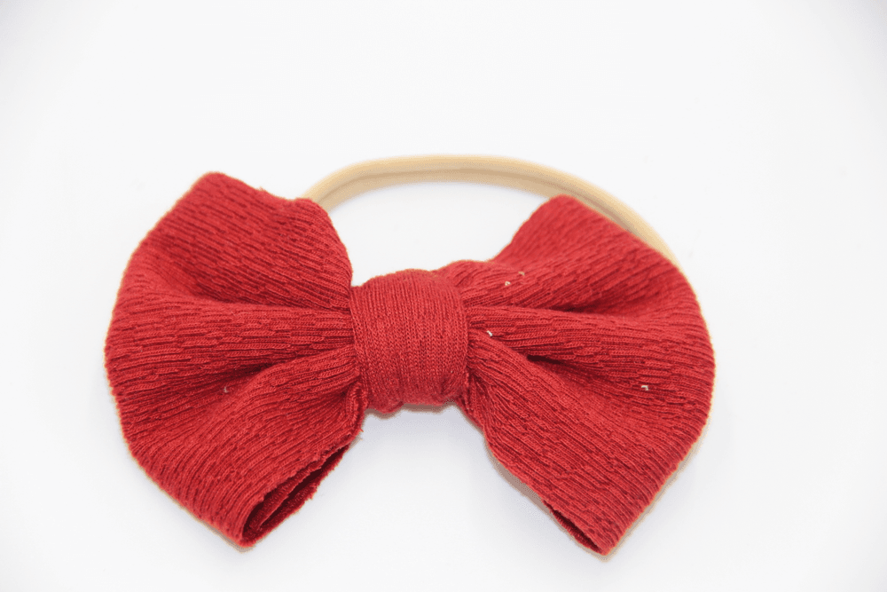 دي'دانييلا - مجموعة نظارة شمسية مع ربطة فيونكة لذيل الحصان - برغندي