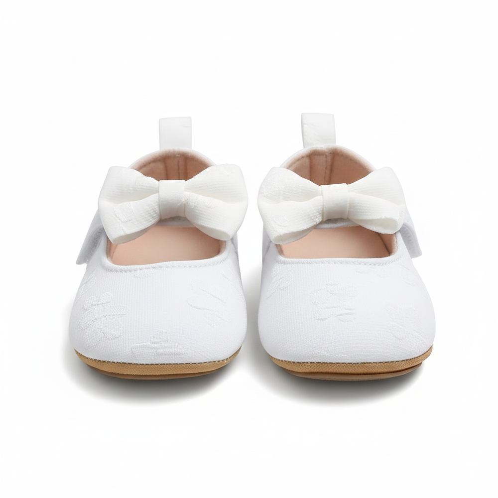 Bambimici - Baby Girl' Floral Bloom Ballerina Shoes