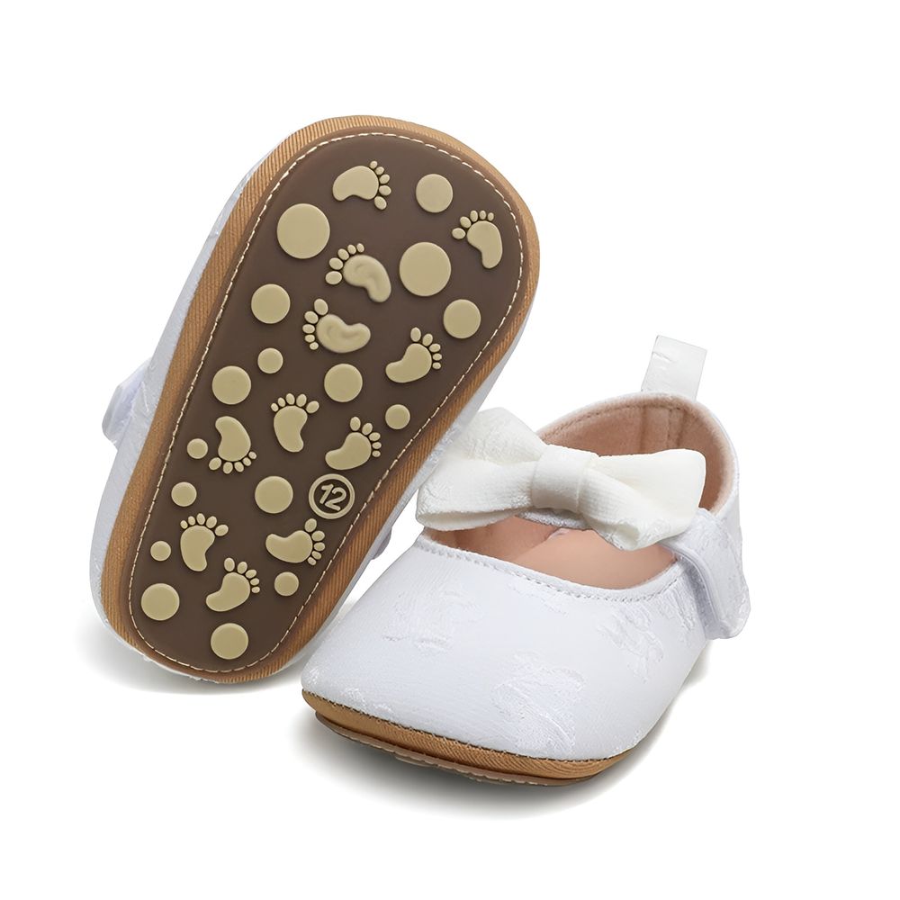 Bambimici - Baby Girl' Floral Bloom Ballerina Shoes