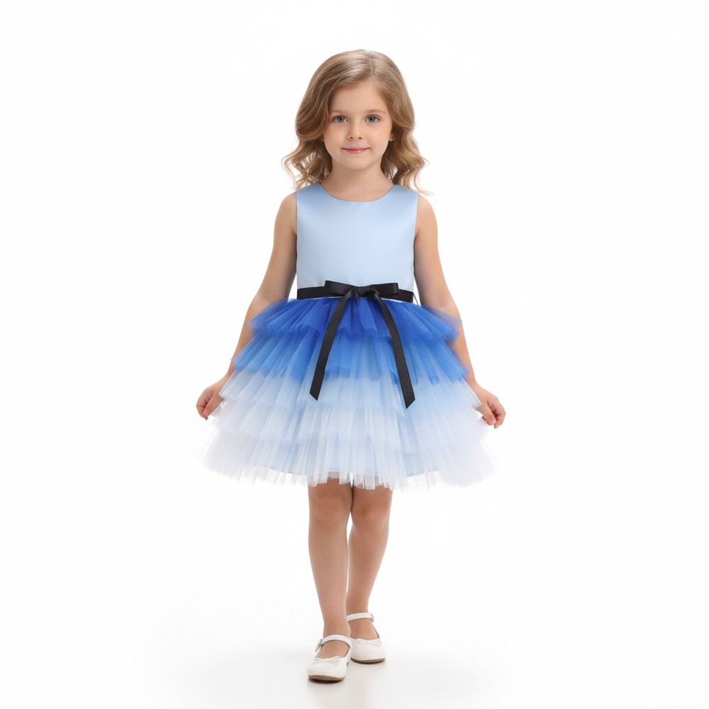 بيداني - فستان بدون أكمام من مجموعة ناتاليا للبنات