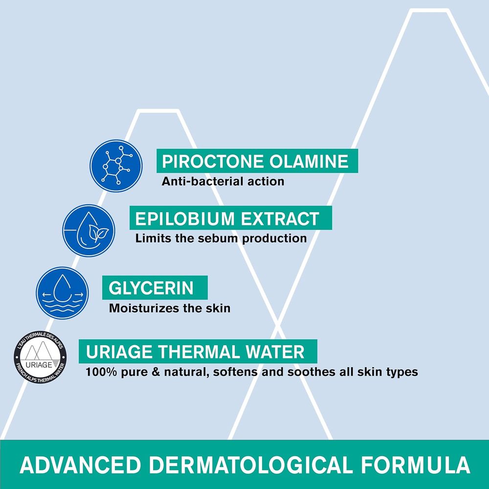 Uriage - Hyseac Cleansing Gel - 500ml