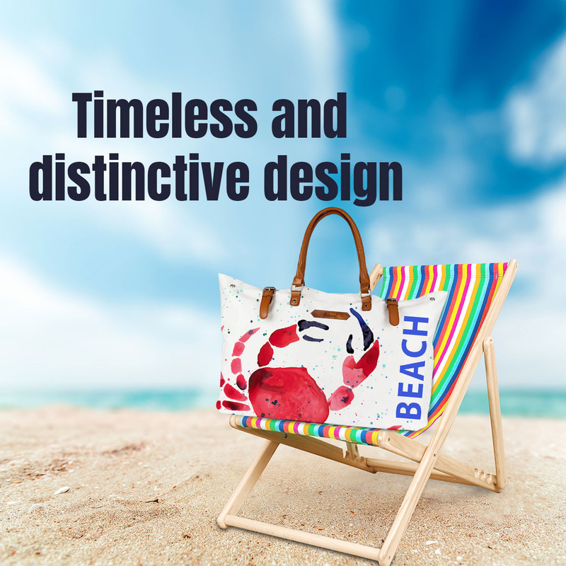 Anemoss - Beach Bag - Crab