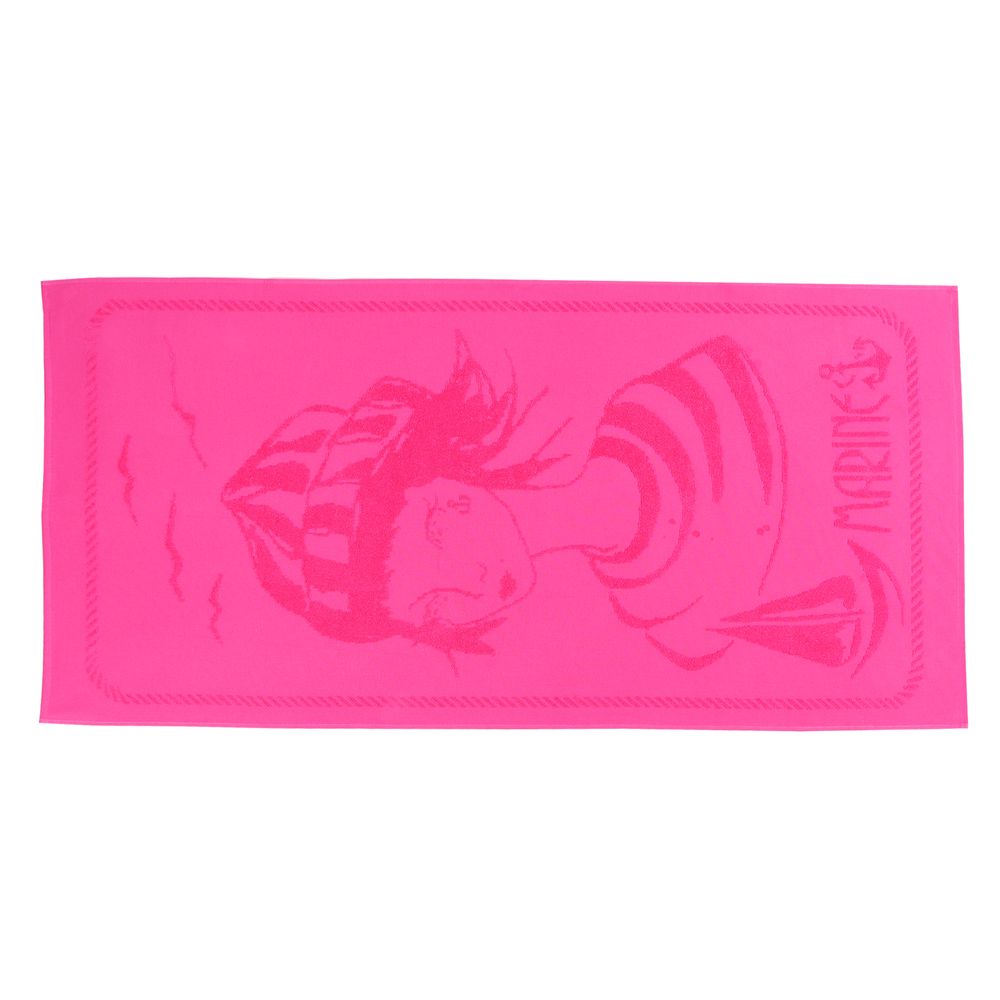 Anemoss - Sailor Girl Cotton Beach Towel - Pink