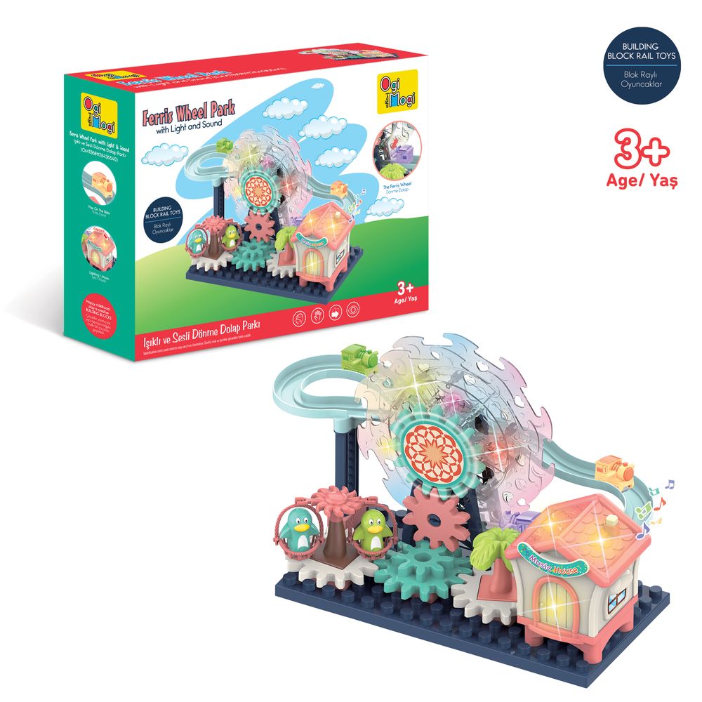 أوجي موجي - مجموعة ألعاب مدينة الملاهي للأطفال