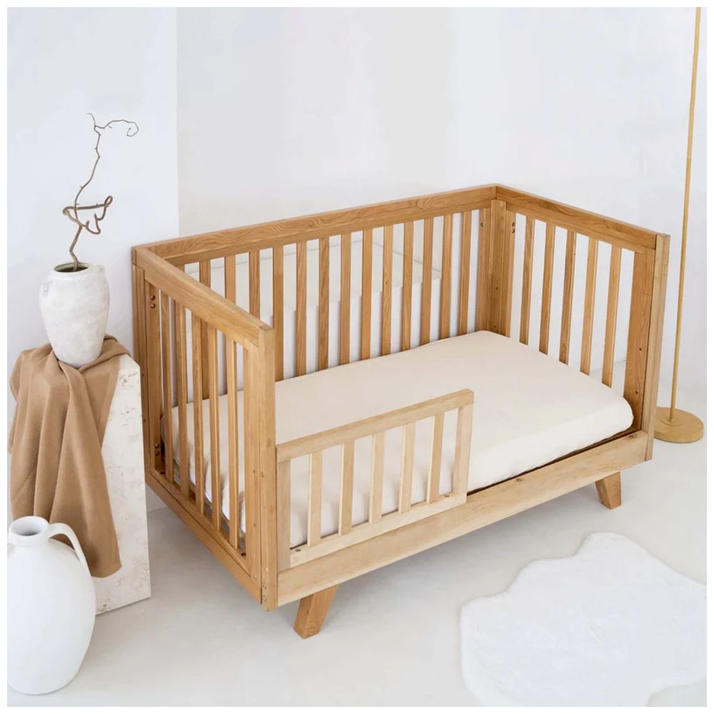 Clair De Lune - Baby Organic Cot Bed Sheets - Cream - 140 x 70 cm - 2 Pcs