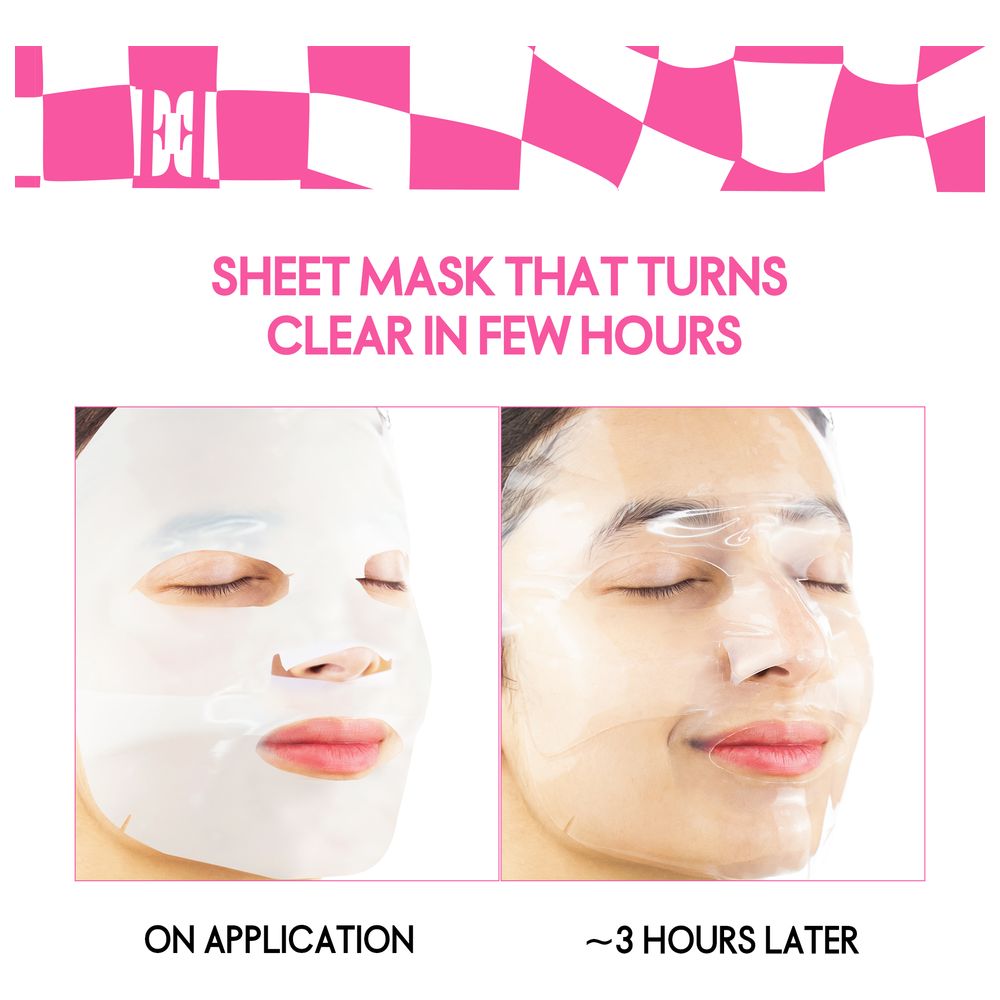 Elle - Deep Collagen Color Changing Mask - Pack of 4