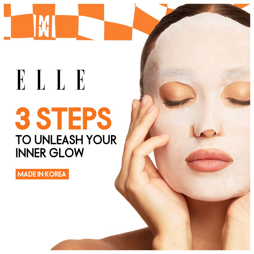 Elle - 3-Step Peeling & Whitening Radiance Kit - Pack of 4