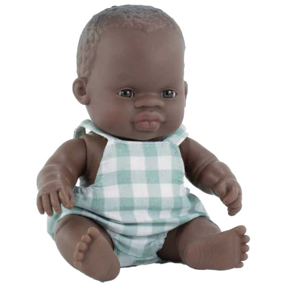 Miniland Educational - African Baby Boy Doll - 21 cm