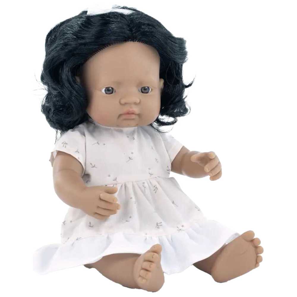 Miniland Educational - Latin American Baby Doll - 38 cm