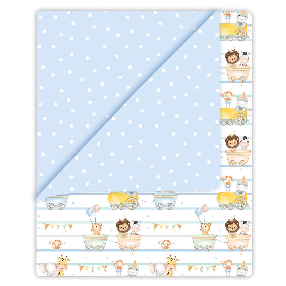 Fancy Fluff - Toddler's Organic Cotton Comforter Set - Joy Ride - 5 Pcs