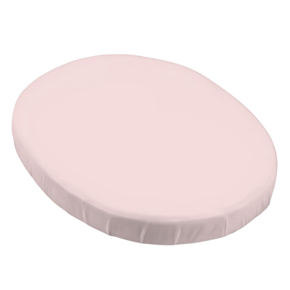 فانسي فلاف - غطاء بحواف مطاطية لسرير ستوك سليبي ميني - وردي