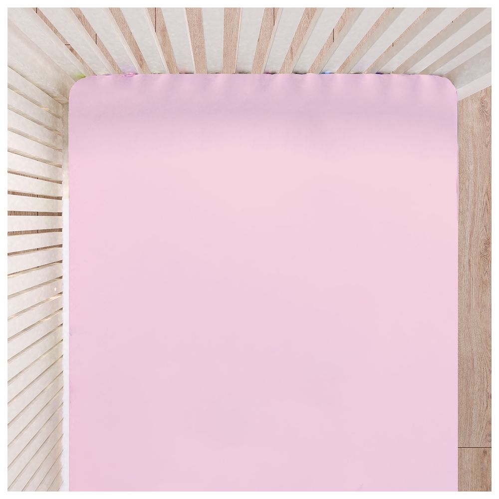 فانسي فلاف - طقم لحاف أطفال من القطن العضوي - رينبو دريمز - 5 قطع