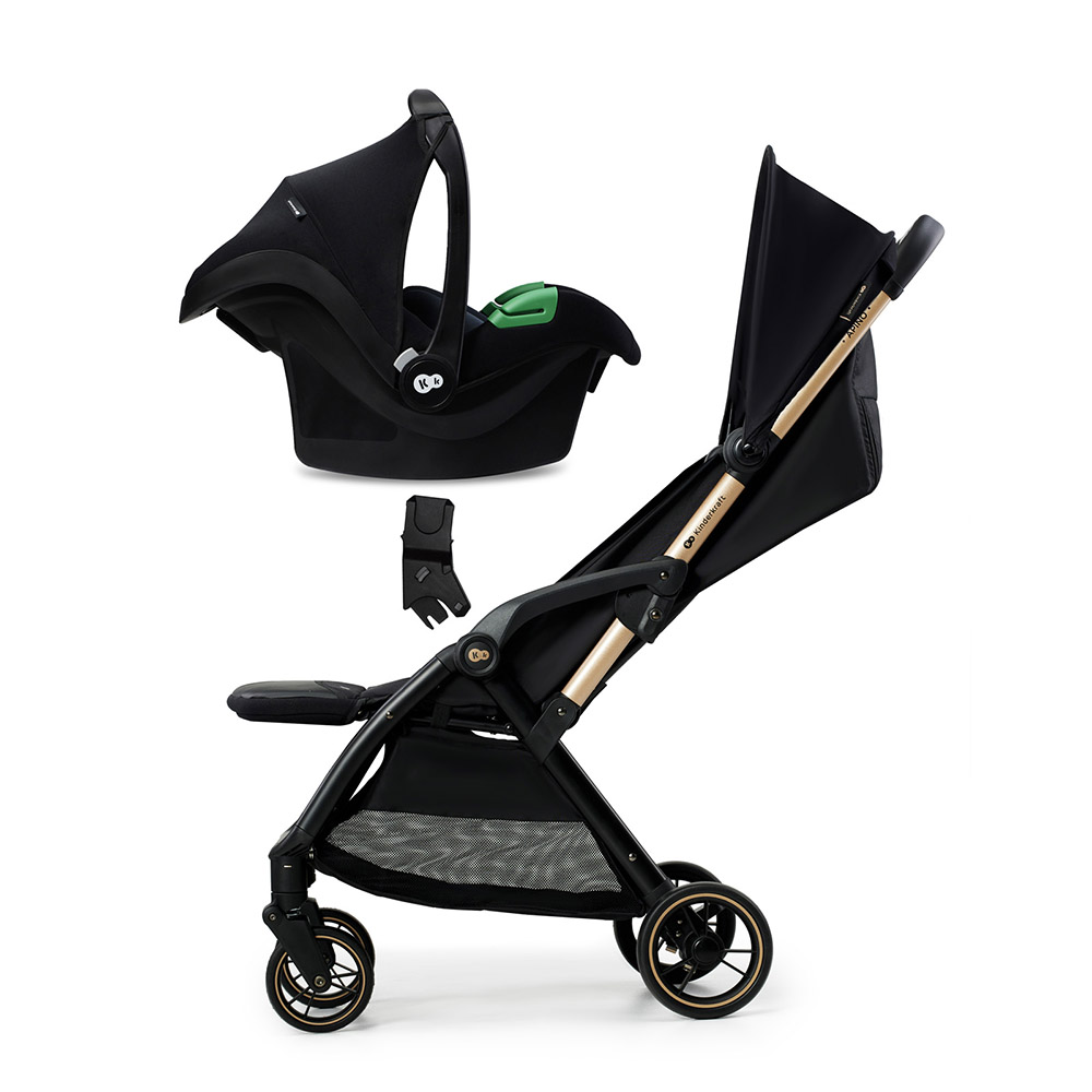 Kinderkraft - Apino Pushchair Adapters - Black - Pack of 2