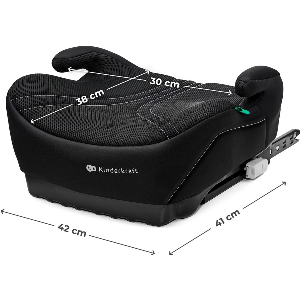 Kinderkraft - Fotelik Samochodowy I-Boost 2 Pro Car Seat - Black