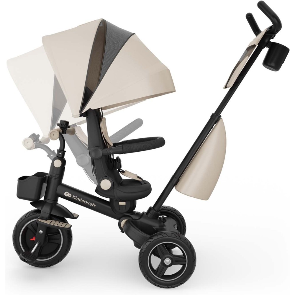 Kinderkraft - Spinstep 2 Plus Tricycle Stroller - Beige