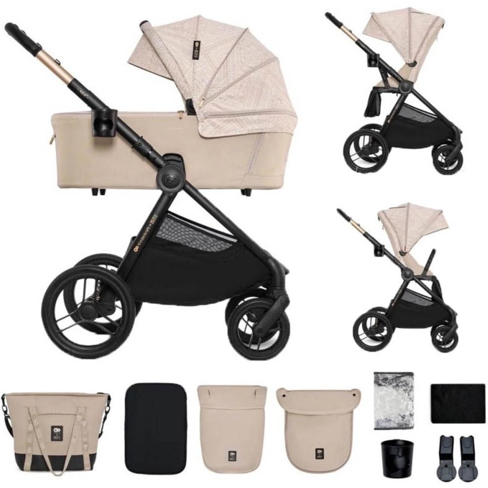 Kinderkraft - 2-In-1 Nea 2 Multifunctional Stroller - Bizuu Dune Whisper