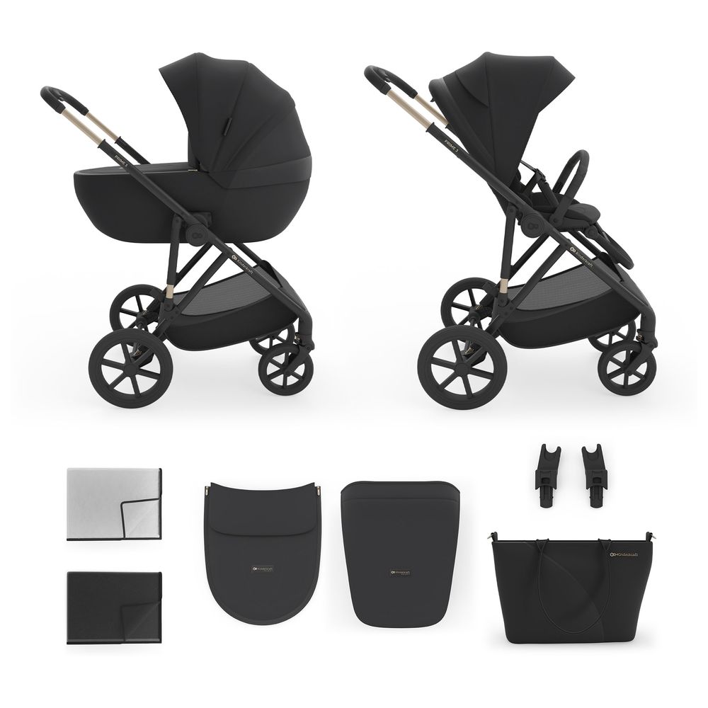عربة أطفال كيندركرافت - برايم 3 للسفر 2 في 1