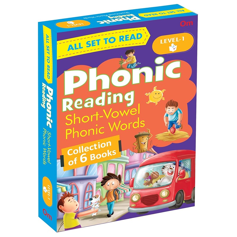 All Set To Read Phonic Reader Level 1 - Pack of 6