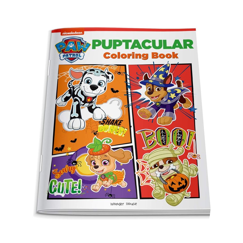 Puptacular: Paw Patrol Coloring Book For Kids