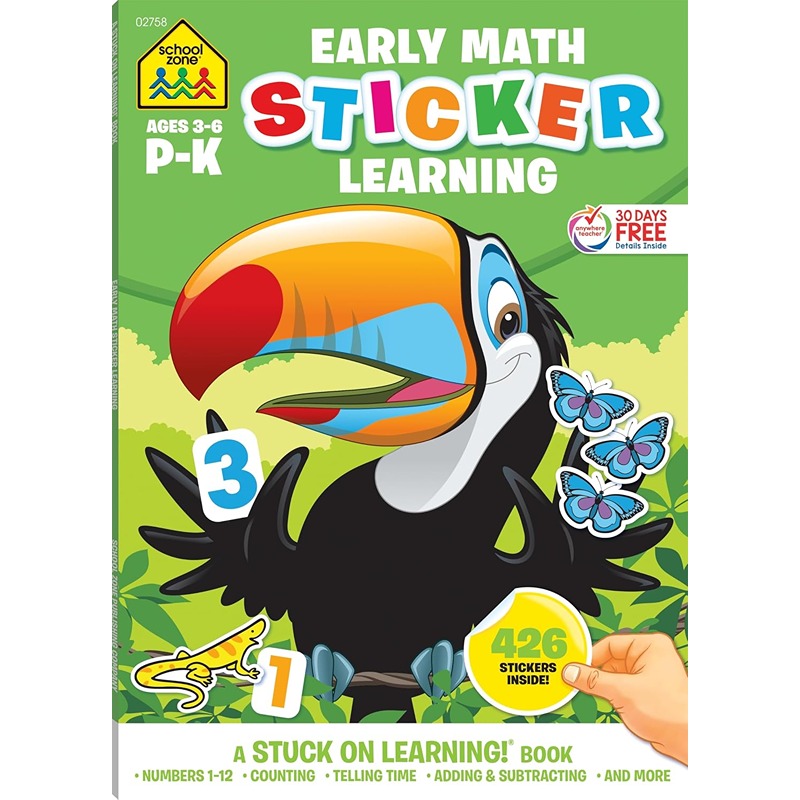 Early Math Sticker Workbook