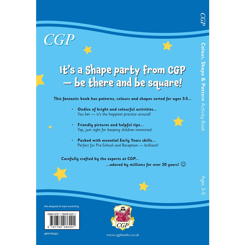 كتاب أنشطة للألوان والأشكال والأنماط