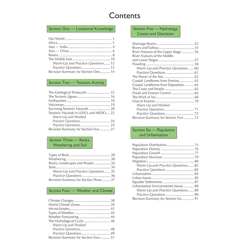 KS3 Geography Complete Revision & Practice Book