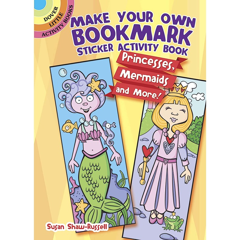 Make Your Own Bookmark Sticker Activity Book