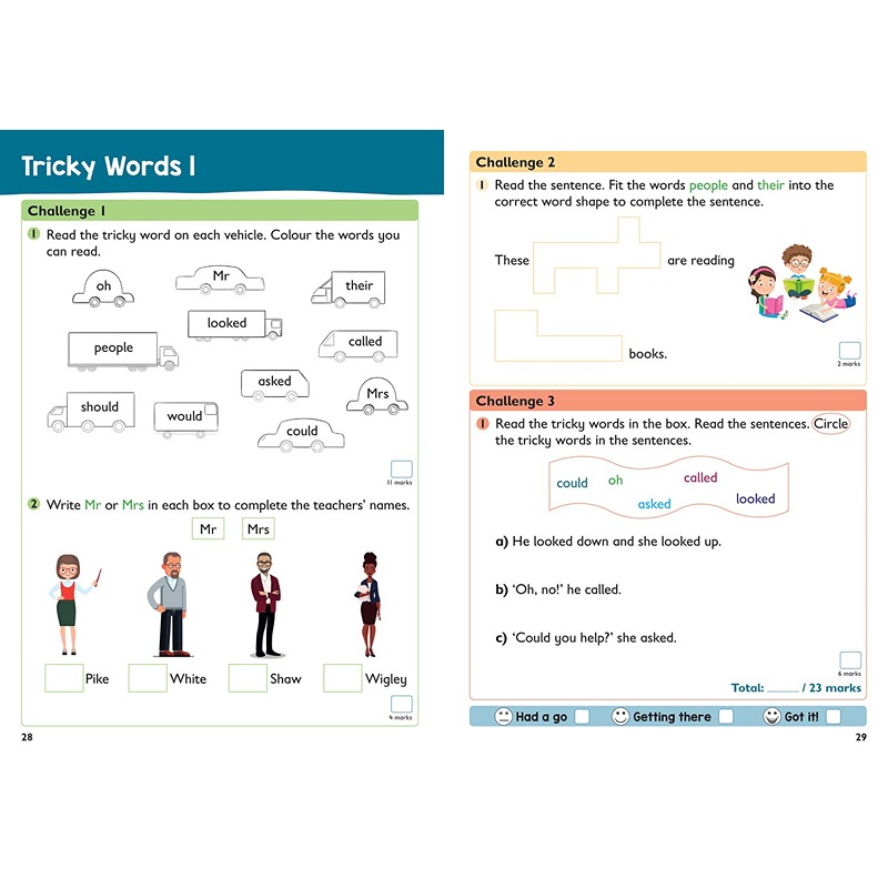 Year 1 Phonics: Targeted Practice Workbook