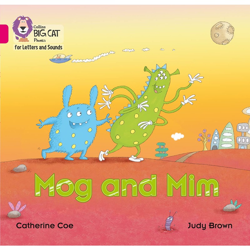 كتاب كولينز بيج كات فونيكس لحروف وأصوات - موغ و ميم