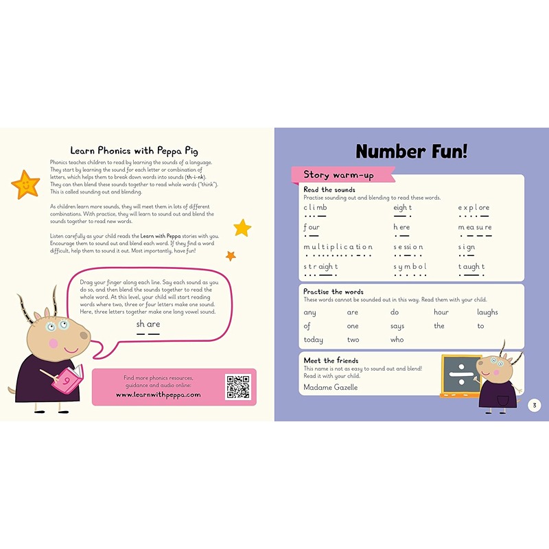 كتاب تعلم مع بيبا بيج المستوى 5 الكتاب 9: متعة الأرقام - قارئ الصوتيات