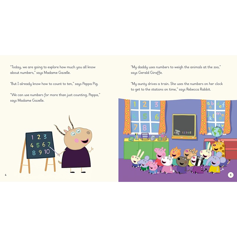 كتاب تعلم مع بيبا بيج المستوى 5 الكتاب 9: متعة الأرقام - قارئ الصوتيات