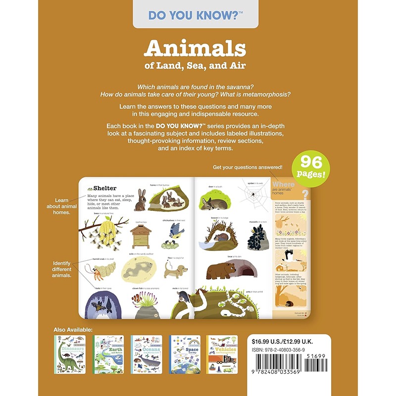 Do You Know? Animals of Land Sea and Air