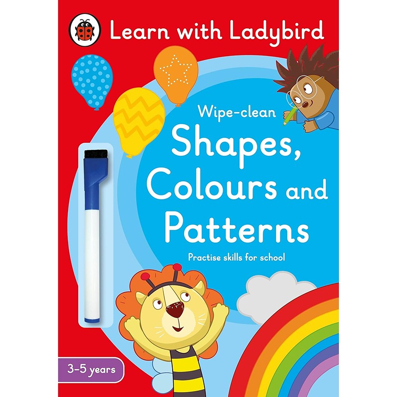 تعلّم مع ليدي بيرد: أشكال وألوان وأنماط قابلة للمسح