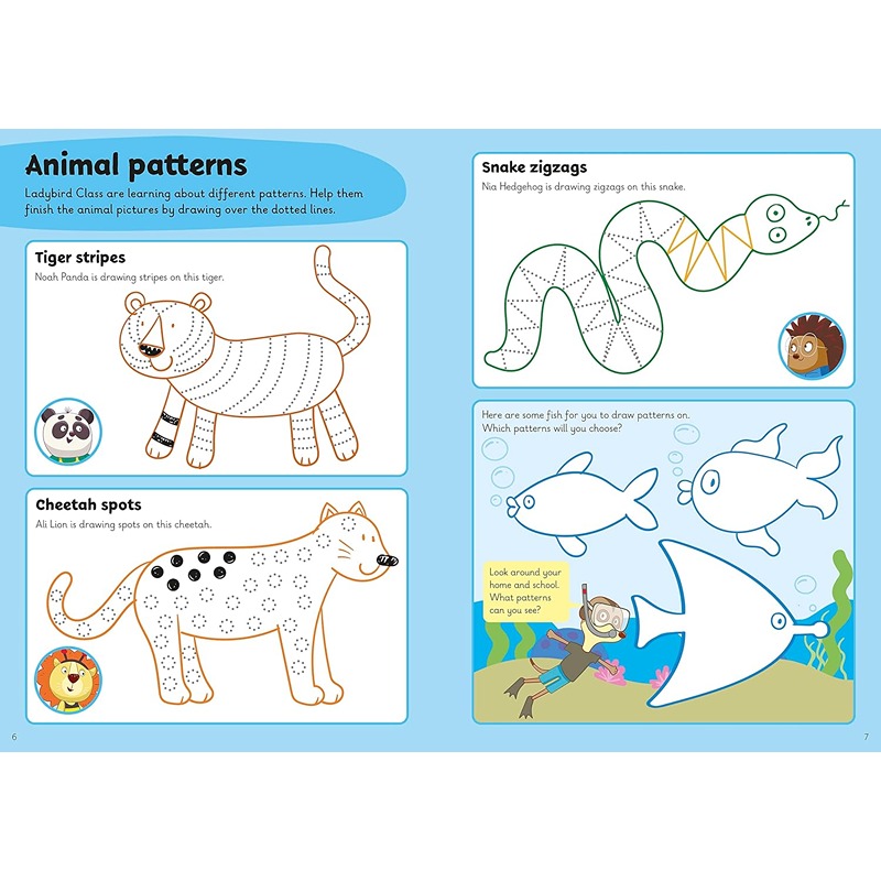 تعلّم مع ليدي بيرد: أشكال وألوان وأنماط قابلة للمسح