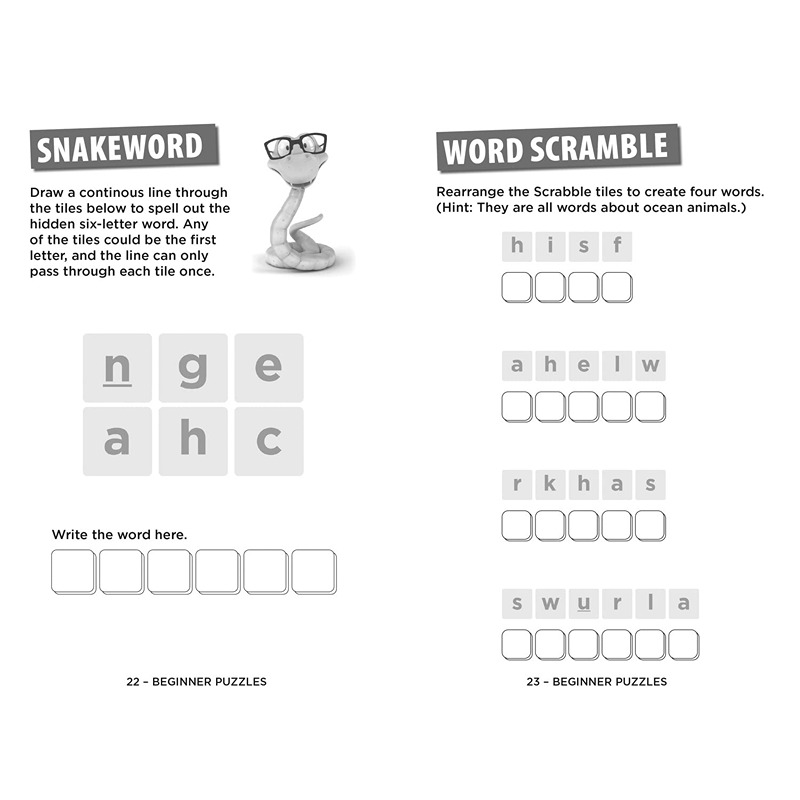 Scrabble Junior Puzzle Book