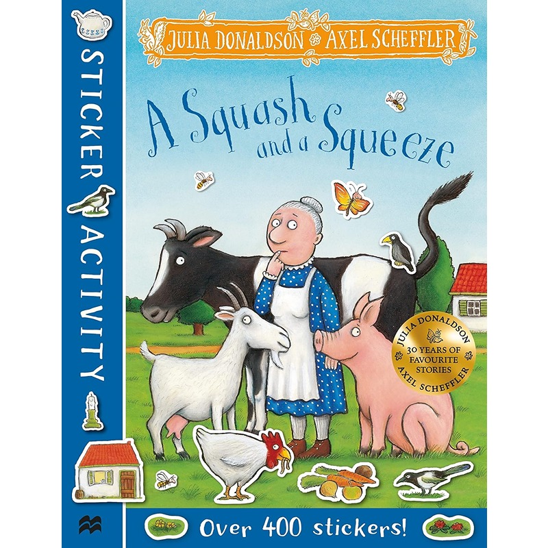 A Squash And A Squeeze Sticker Book