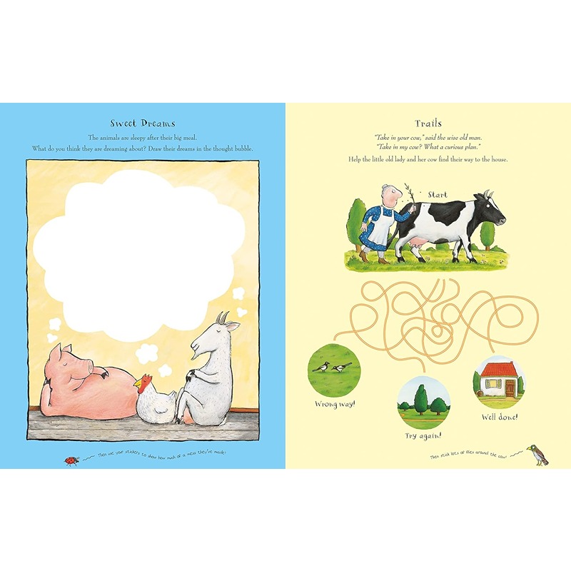 A Squash And A Squeeze Sticker Book