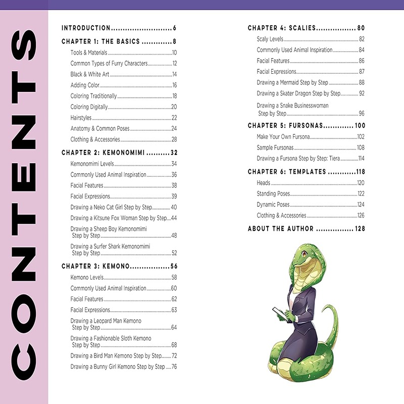 The Art Of Drawing Manga Furries