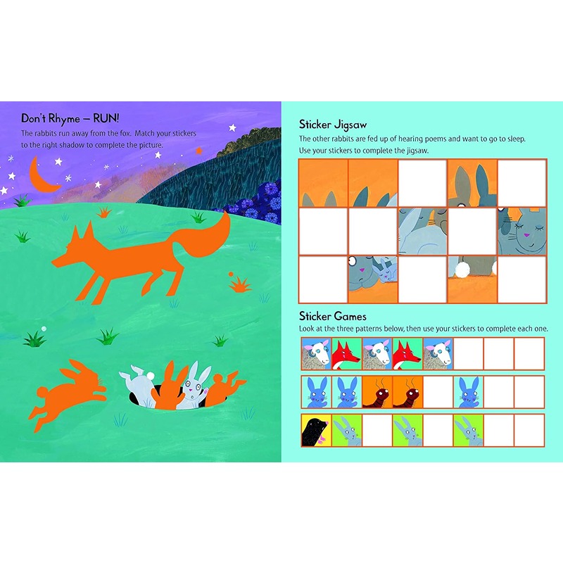 The Rhyming Rabbit Sticker Book