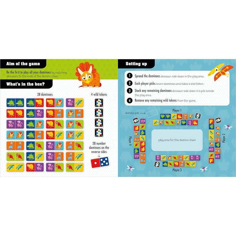 Never Play Dominoes With A Dinosaur