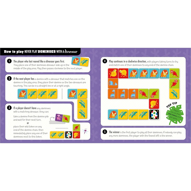 Never Play Dominoes With A Dinosaur