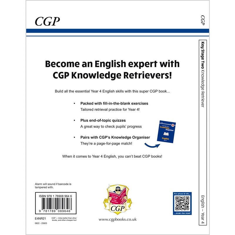 KS2 English Year 4 Knowledge Retriever
