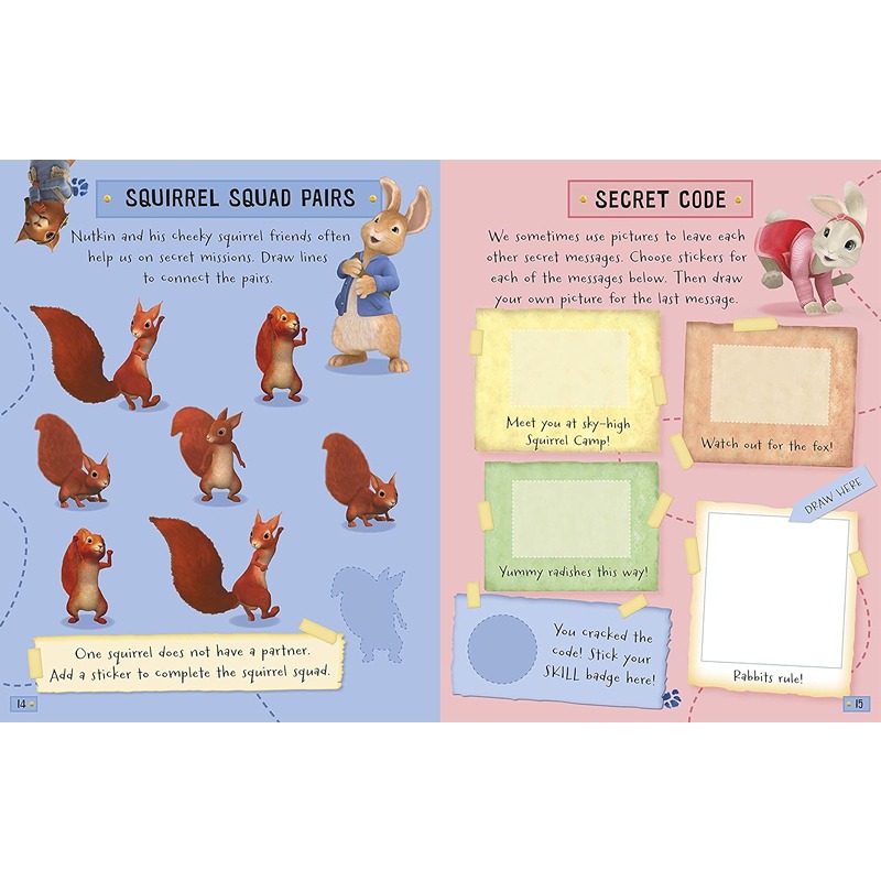 Peter Rabbit Animation: Secret Treehouse Sticker Activity Book